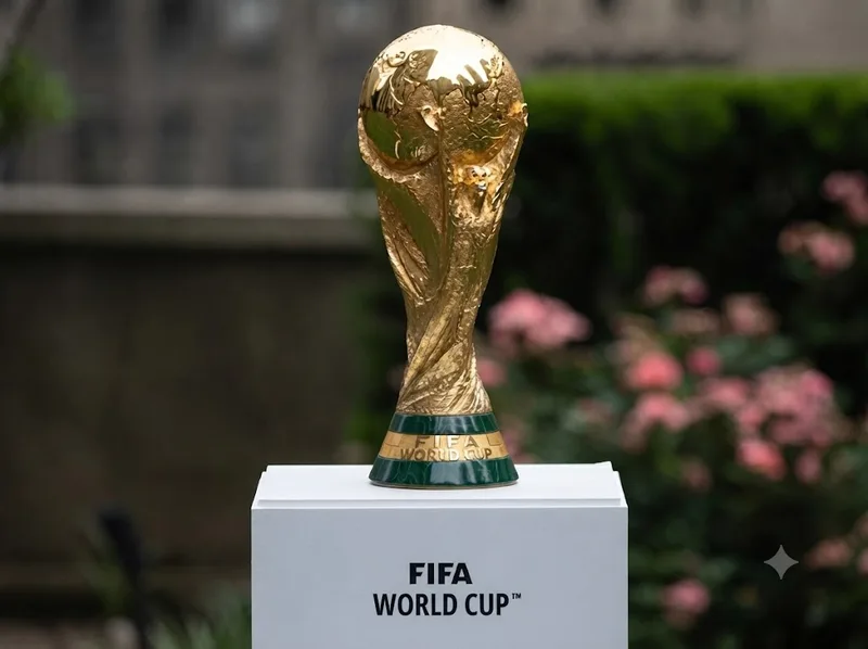 FIFA World Cup Trophy hiện đại ra mắt năm 1974 với thiết kế biểu tượng của nhà điêu khắc Silvio Gazzaniga.