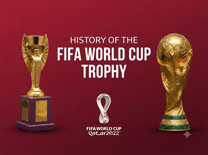 Jules Rimet và FIFA World Cup Trophy đại diện cho hai giai đoạn quan trọng trong lịch sử giải đấu lớn nhất hành tinh.