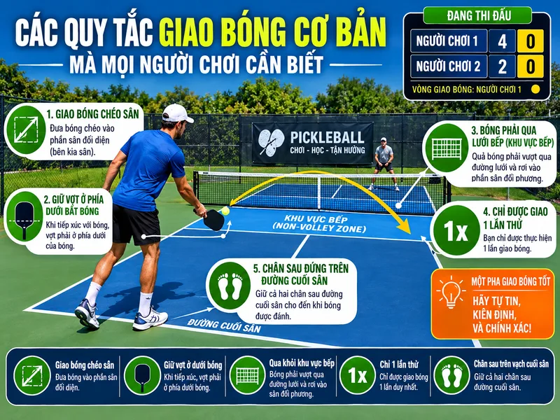 Đánh đôi standard scoring sử dụng ba con số gồm điểm đội giao, điểm đội nhận và số server hiện tại.