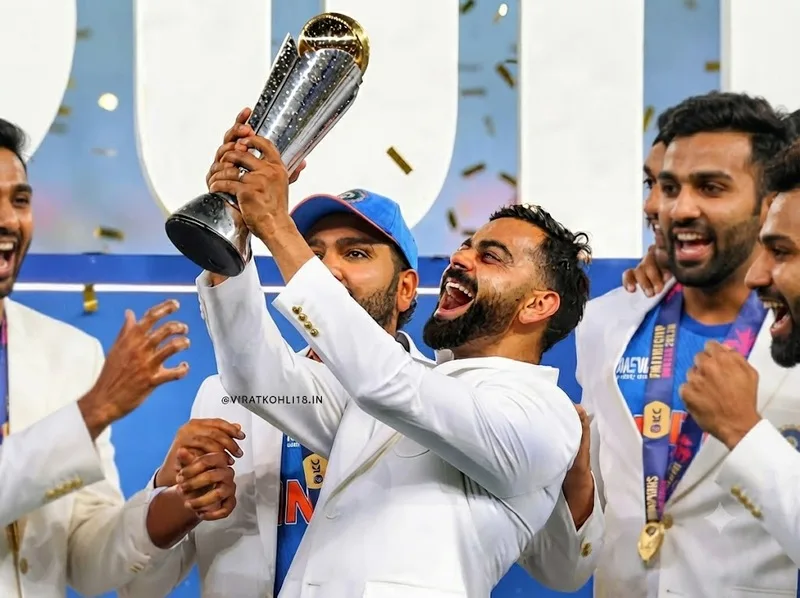 Virat Kohli cùng đội tuyển Ấn Độ chinh phục nhiều danh hiệu ICC, tạo dấu ấn trong các giải đấu cricket quốc tế lớn.